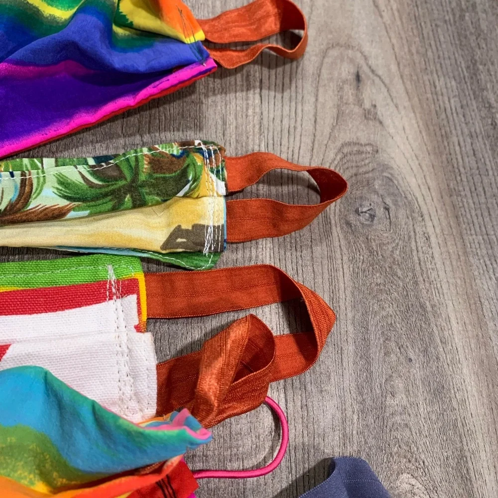 9 handmade face masks